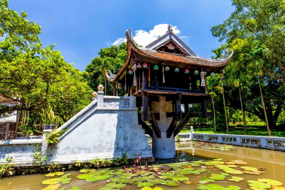 Pagoda a un unico pilastro